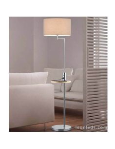 Lampadaire avec USB Claas Trio Lighting | Éclairage LeonLeds 2