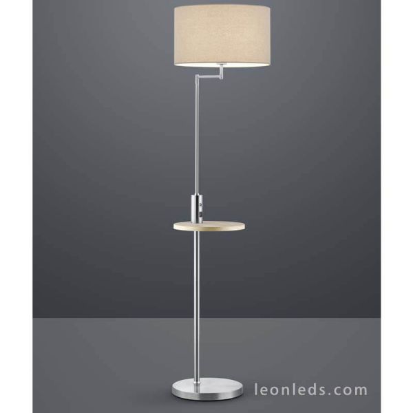 Lámpara de pie con USB Claas Trio Lighting | LeonLeds Iluminación