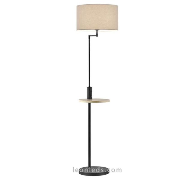 Luminária de pé com mesa Claas Trio Lighting | Leon Iluminação LED