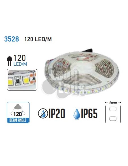 Fita LED - 30 LED/M - 5050