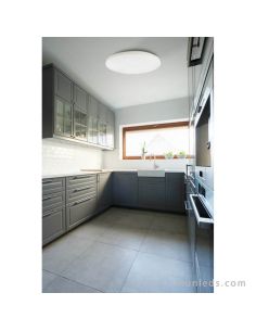 Plafonnier LED rond 48cm Zero II Mantra Iluminación | Éclairage LeonLeds 2