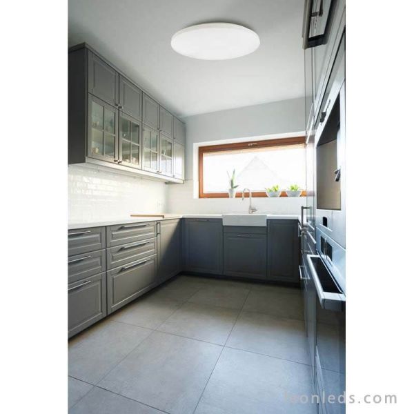 Plafón LED redondo 48Cm Zero II | LeonLeds Iluminación