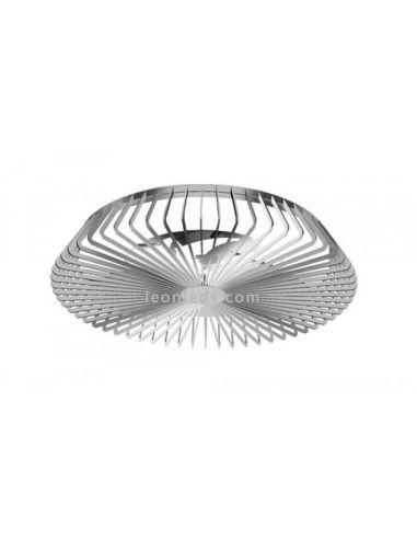 Ventilateur de plafond LED Silver Himalaya 7122 Mantra | Éclairage LeonLeds