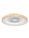 Plafón Ventilador LED Madera Tibet 7126 Mantra Iluminación | LeonLeds
