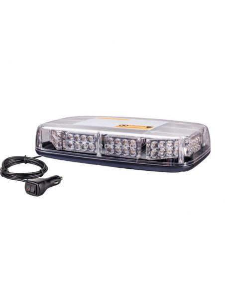 Mini Puente LED magnetico Ambar con conector de mechero NR65 TA1 Agropar | LeonLeds Iluminación