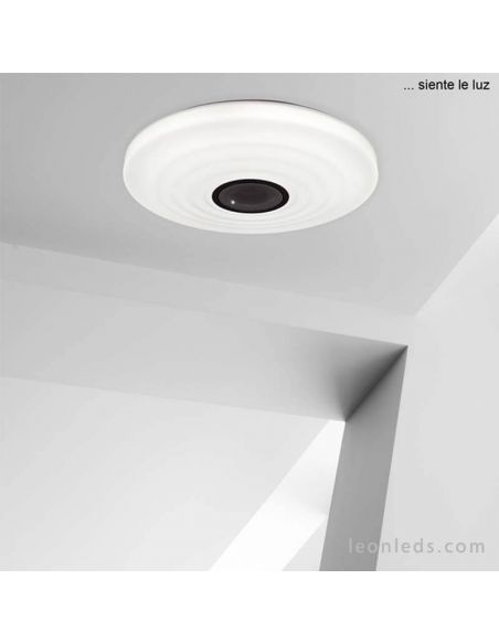 Plafón LED con altavoz Ondas 5878 Mantra | LeonLeds Iluminación