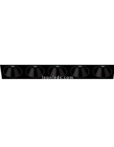Black Foster Asymmetric Trimless 5 ArkosLight | LeonLeds Iluminación