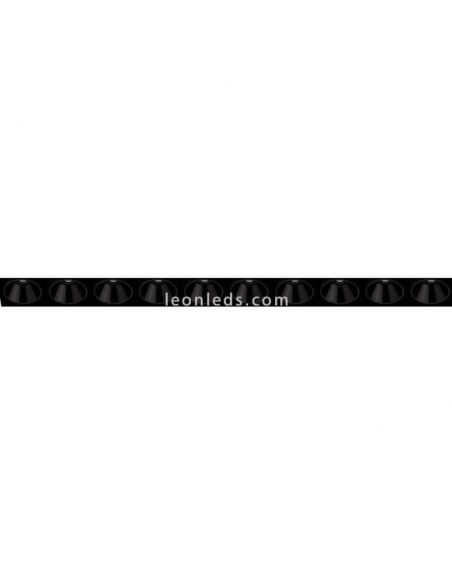 Donwlight LED Black Foster Asymmetric Trimless 10 ArkosLight | LeonLeds Iluminación