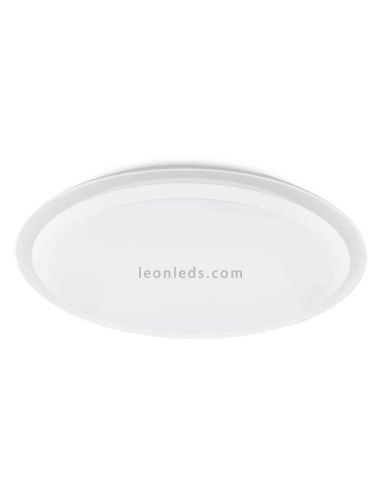 Plafón LED moderno con Mando a Distancia 80W Edge Smart Mantra | LeonLeds Iluminación