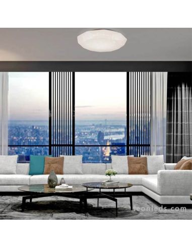Plafonnier LED Diamante Smart Mantra 5973 | Éclairage LeonLeds