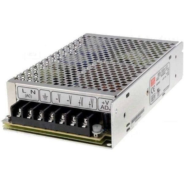 Transformador Tira LED RS 150-12 Mean Well | LeonLeds
