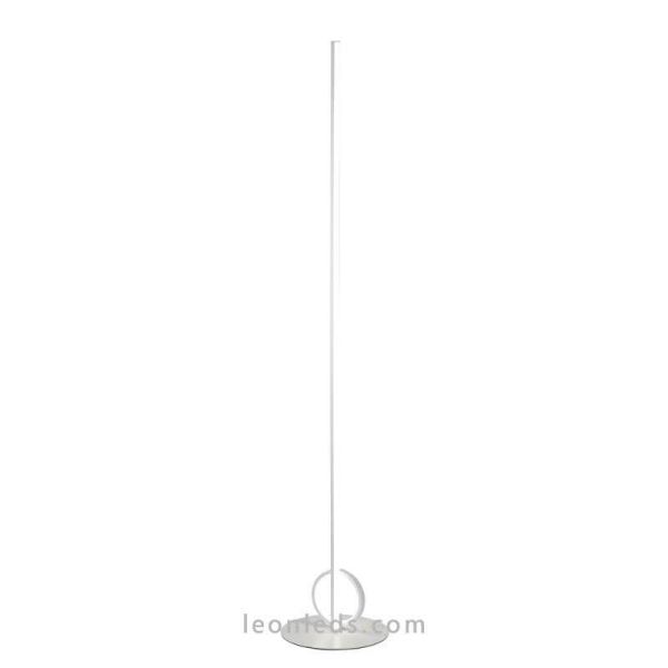 Lámpara de pie LED KiteSurf moderna 24W Mantra 7196 Blanco | LeonLeds Iluminación