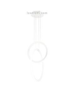 Lámpara de techo aros LED KiteSurf 48W 7191 Mantra | LeonLeds Iluminación