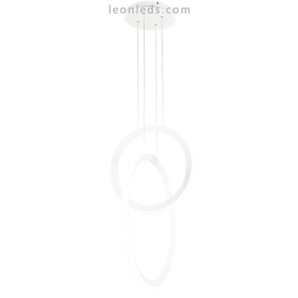 Lámpara de techo aros LED KiteSurf 48W 7191 Mantra | LeonLeds Iluminación