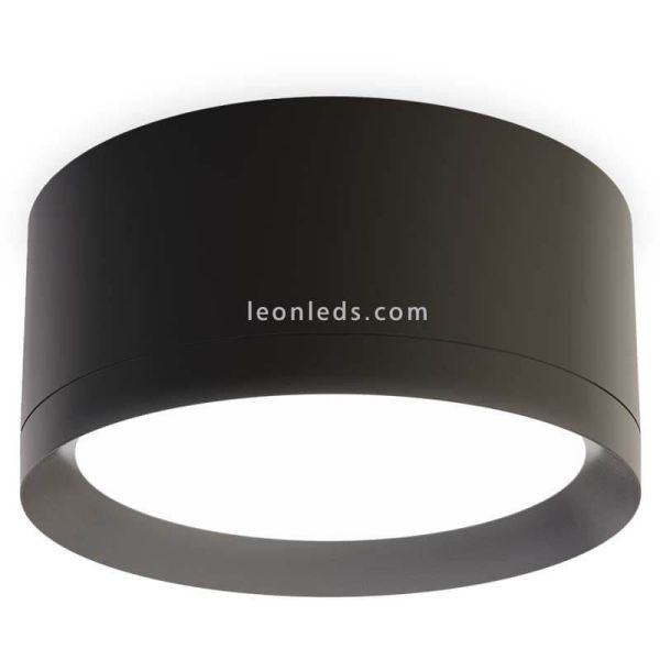 Plafón Stram Surface 1 10.5W de ArkosLight Negro