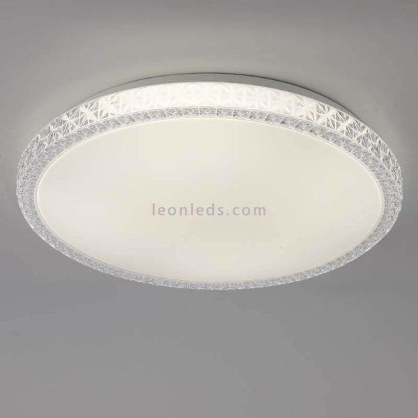 Plafon LED clássico Naxos 40W 6451 Mantra | Leon Iluminação LED