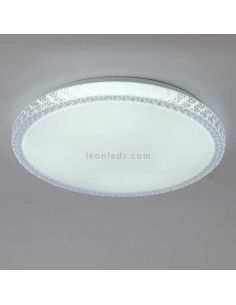 Plafon LED clássico Naxos 40W 6451 Mantra | Leon Iluminação LED 2