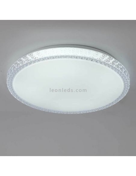 Plafon LED clássico Naxos 40W 6451 Mantra | Leon Iluminação LED