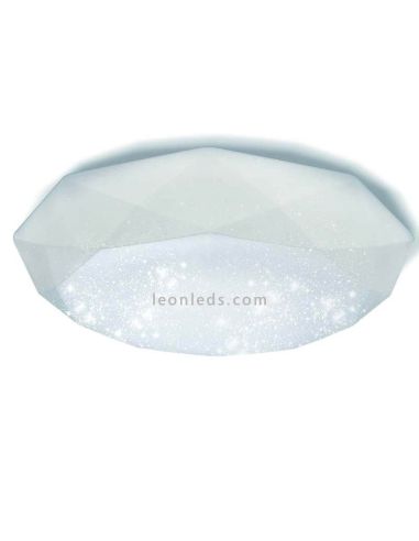 Plafón LED moderno Diamante Mantra 5935 5936 5970 5971 | LeonLeds Iluminación