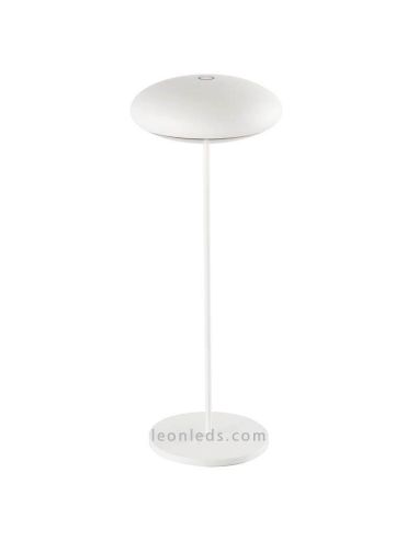 Candeeiro de mesa LED portátil branco para exterior Klappen 7095 Mantra | Leon Iluminação LED