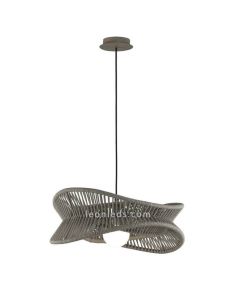 Lámpara de techo de Exterior grande Polinesia 7130 Mantra | LeonLeds Iluminación