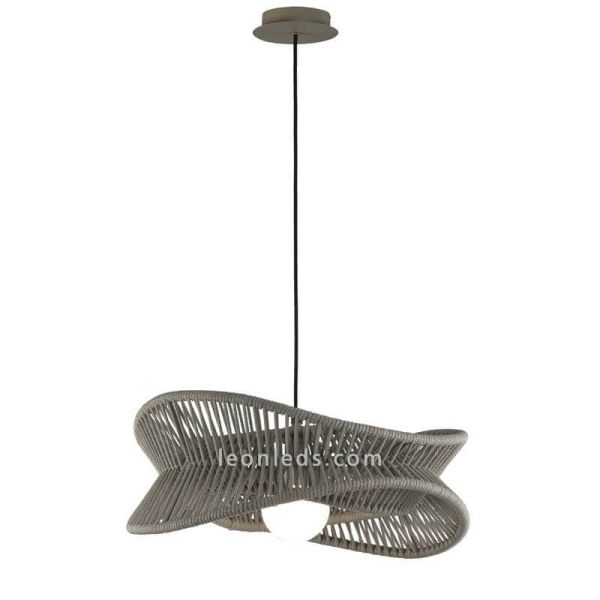 Lámpara de techo de Exterior grande Polinesia 7130 Mantra | LeonLeds Iluminación