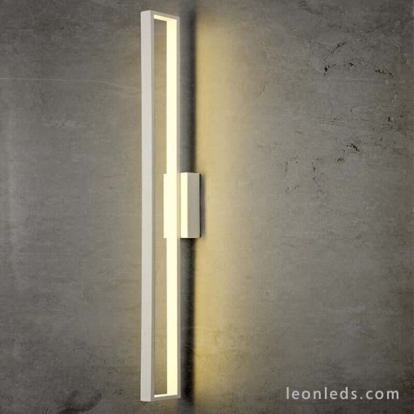 Applique murale d'intérieur à LED blanche Durban Mantra 7197 7198 7199 | Éclairage LeonLeds