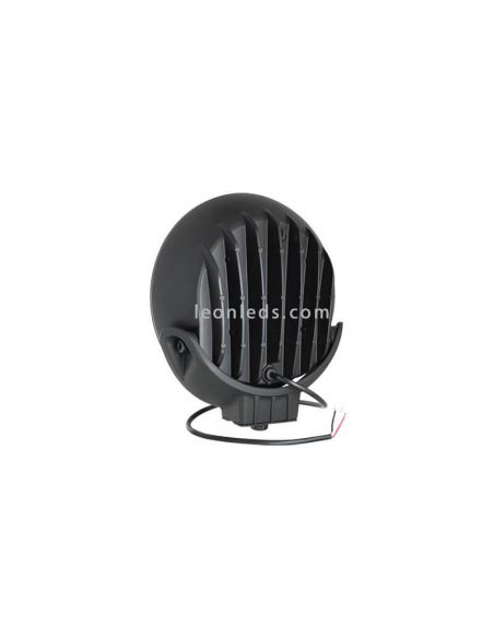Faro LED redondo negro Homologado Fervor 220 50Cd Wesem | LeonLeds Iluminación