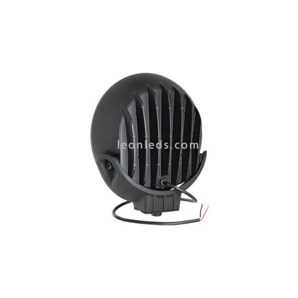 Faro LED redondo negro Homologado Fervor 220 50Cd Wesem | LeonLeds Iluminación