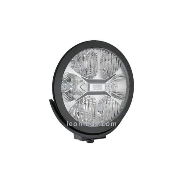 Farol LED preto redondo Aprovado Fervor 220 50Cd Wesem | Leon Iluminação LED