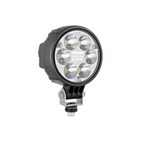 Faro Redondo Con Conector 6 LEDs 12-24V  -Homologado E20- | LeonLeds Iluminación