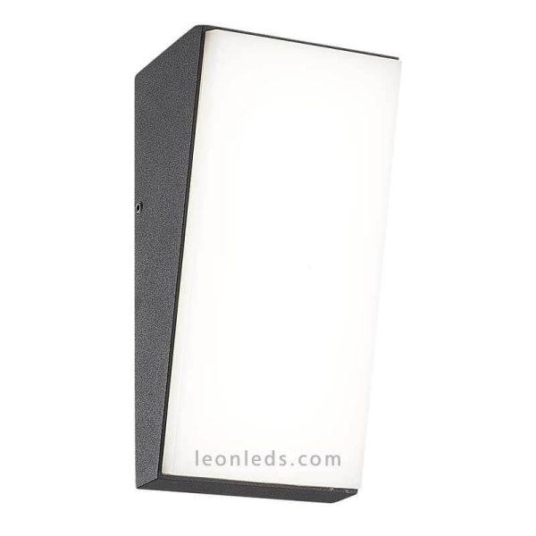 Aplique LED de exterior moderno Gris Oscuro Solden 7072 | LeonLeds Iluminación