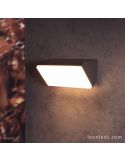 Aplique LED Solden Horizontal Mantra 7070 Gris Oscuro de Mantra | LeonLeds Iluminación