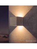Aplique LED exterior Cemento Blanco Taos 7109 Mantra | LeonLeds Iluminación