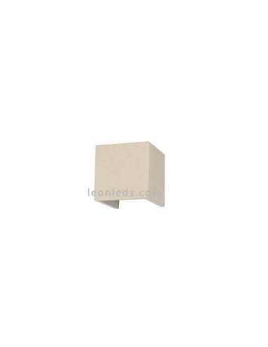 Aplique LED exterior Cemento Blanco Taos 7109 Mantra | LeonLeds Iluminación