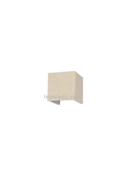 Aplique LED exterior Cemento Blanco Taos 7109 Mantra | LeonLeds Iluminación