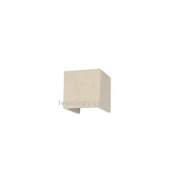 Aplique LED exterior Cemento Blanco Taos 7109 Mantra | LeonLeds Iluminación