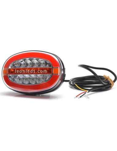 Voyant LED ovale à 3 fonctions A été approuvé 1432 | Éclairage LeonLeds