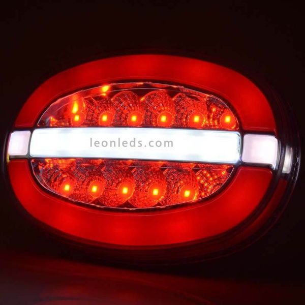 Feu arrière à LED avec position antibrouillard et marche arrière Was 1461 | leonleds