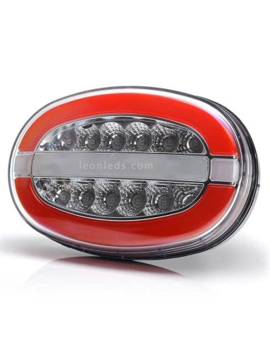 Kit 6 feux arrière ovales LED W214 W205DD Était Antibrouillard et position marche arrière | Éclairage LeonLeds