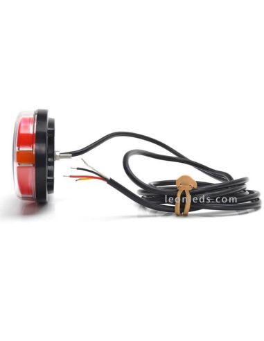 Kit 6 Pilotos LED traseros Ovalados W205 Was Posición intermitente progresiva Freno  | LeonLeds Iluminación