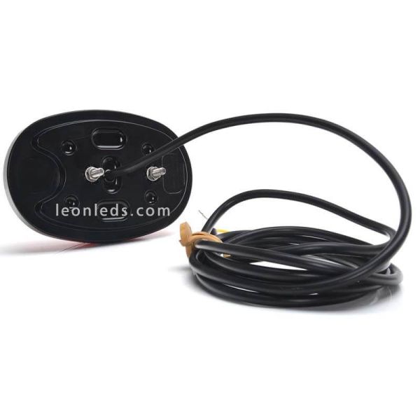 Kit 6 Lanternas traseiras LED ovais W205 Was Travão de posição intermitente progressivo | Leon Iluminação LED