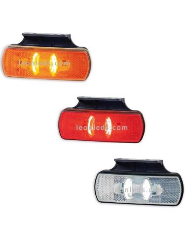 Pilotos LED Galibo con soporte Ambar Blanco Rojo Horpol LD2219 LD2220 LD2221 | LeonLeds Iluminación