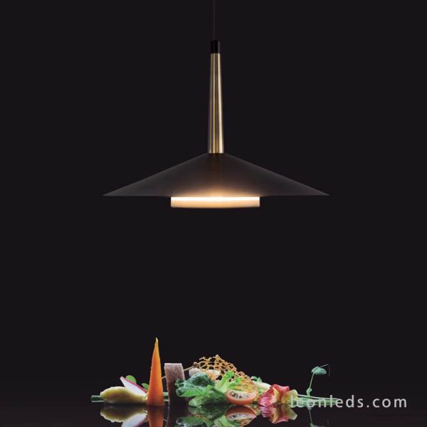 Candeeiro de teto LED 2 abajures Orion