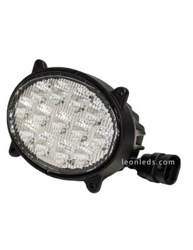 Phare LED ovale encastré John Deere séries 8000 et 9000 Agropar | Éclairage LeonLeds