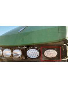 Faro LED ovalado John Deere Empotrable serie 8000 y 9000 Agropar | LeonLeds Iluminación 2