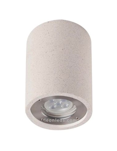 Plafón exterior redondo blanco Levi 7184 Mantra | LeonLeds Iluminación