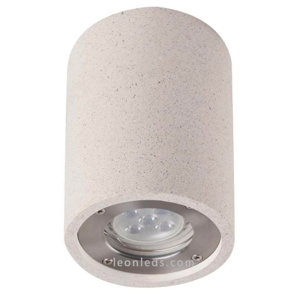 Plafon redondo branco para exterior Levi 7184 Mantra | Leon Iluminação LED