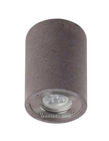 Plafón exterior redondo gris oscuro Levi 7185 Mantra | LeonLeds Iluminación