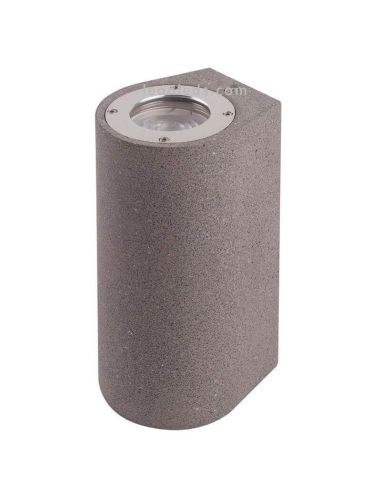 Aplique exterior cemento Levi Gris Oscuro 7181 | LeonLeds Iluminación